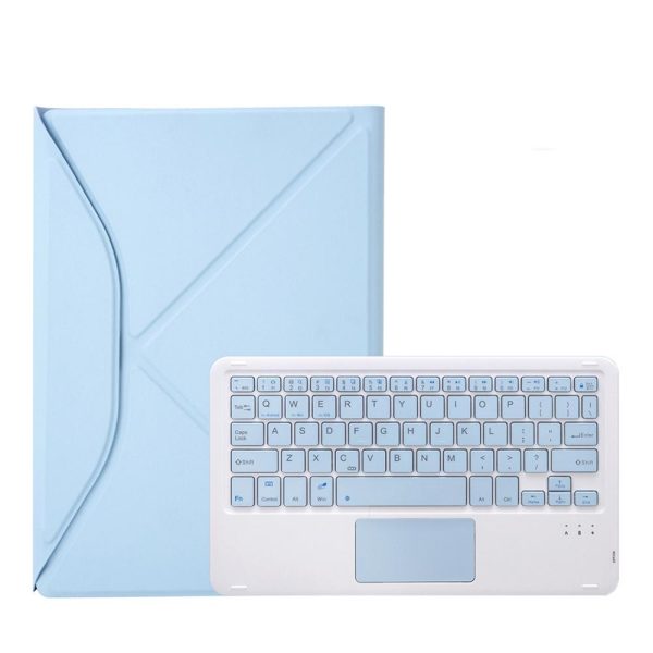 Bluetooth Keyboard Leather Case For Ipad Pro 11 With Pen Slot And Touchpad - Green - Image 3