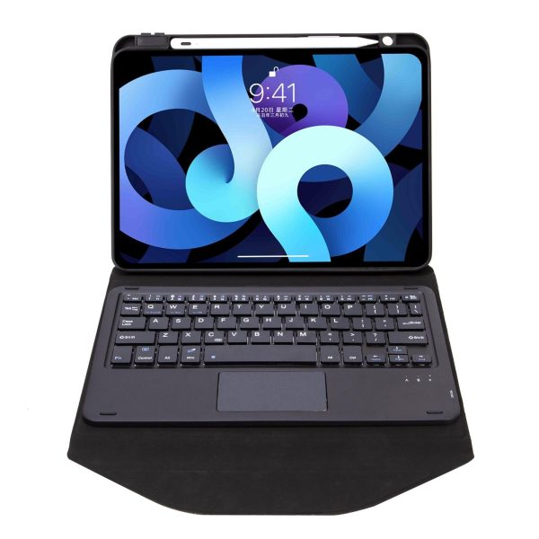 Bluetooth Keyboard Leather Case For Ipad Pro 11 With Pen Slot And Touchpad - Green - Image 10