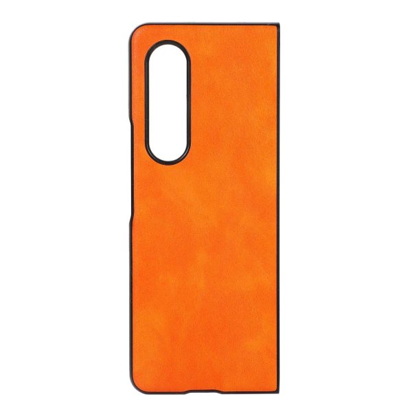 Two Tone Litchi Pu Case for Samsung Galaxy z Fold 4 - Slim & Stylish - Green - Image 10