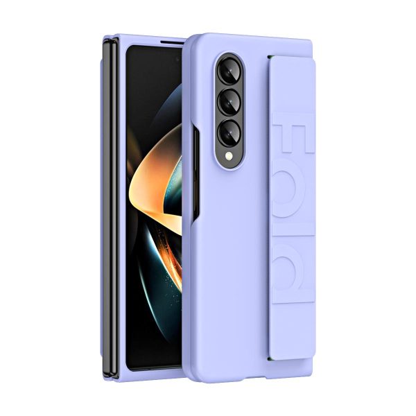 Samsung Galaxy z Fold 4 Shockproof Wristband - Elastic - Purple - Image 9