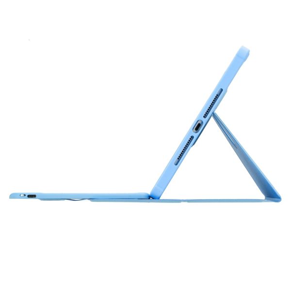 360 Rotation Bluetooth Keyboard Leather Case For Ipad 10.9 2022 - Blue - Image 8