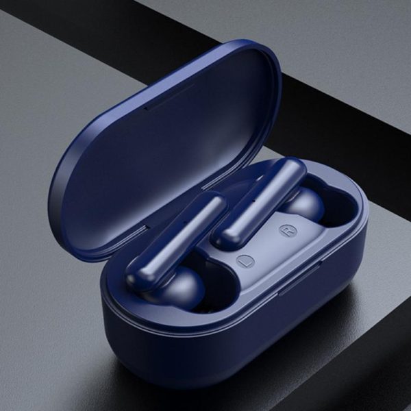 Mini Touch Control Tws Wireless Earphones with Mic & Charger Box - Green - Image 2
