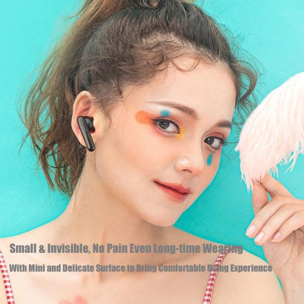 Mini Touch Control Tws Wireless Earphones with Mic & Charger Box - Green - Image 11