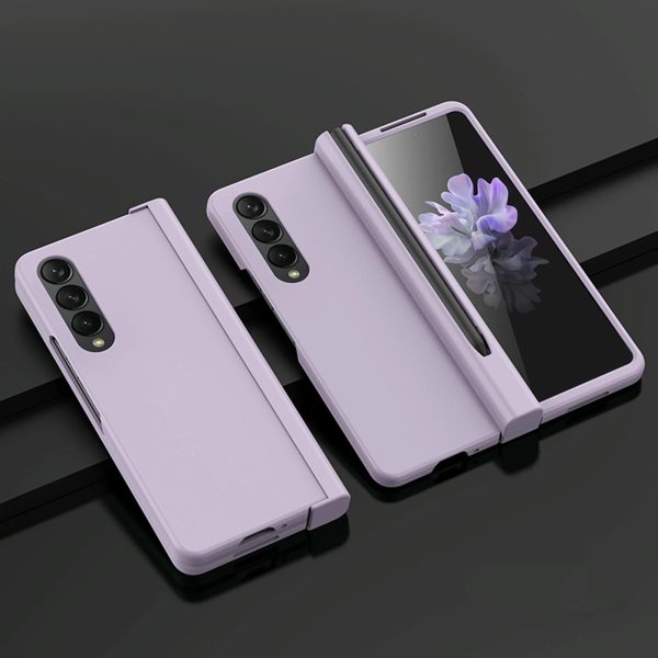 Integrated Shockproof Case for Samsung Galaxy z Fold 4 5g - Purple