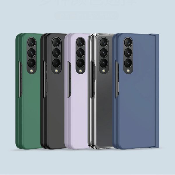 Integrated Shockproof Case for Samsung Galaxy z Fold 4 5g - Purple - Image 3