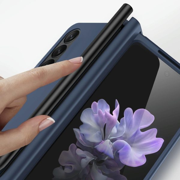 Integrated Shockproof Case for Samsung Galaxy z Fold 4 5g - Purple - Image 8