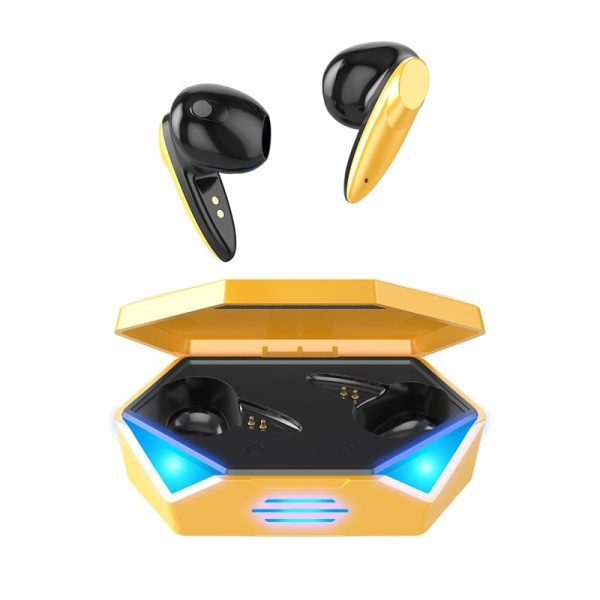True Stereo Touch Gaming Bluetooth Earphones - G20 Tws 5.2 - White - Image 2
