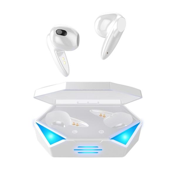 True Stereo Touch Gaming Bluetooth Earphones - G20 Tws 5.2 - White - Image 11