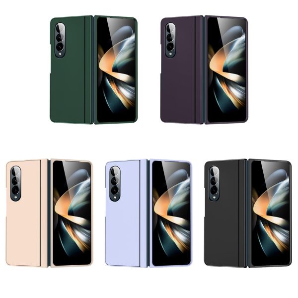 Foldable Phone Case with Holder for Samsung Galaxy z Fold 4 - Full Coverage - Pink - Image 10