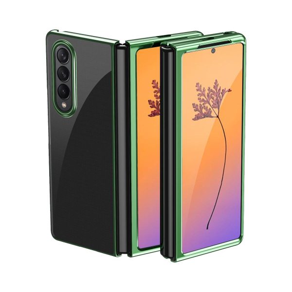 Shockproof Clear Phone Case for Samsung Galaxy z Fold 4 - Black - Image 9