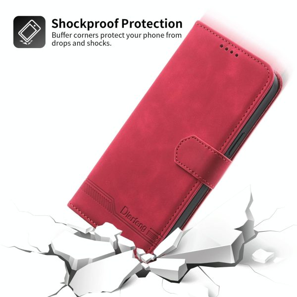 Premium Leather Tpu Case for Samsung Galaxy z Fold 4 / 5g - Pink - Image 7