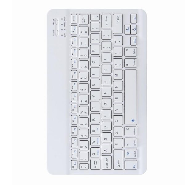Leather Case With Bluetooth Keyboard For Ipad 9.7 2018 & 2017 - Three-Fold Holder - Purple - Image 10