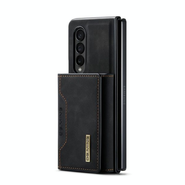 Multi-card Phone Case for Samsung Galaxy z Fold 4 - Fits Dg.ming M2 Series - Coffee - Image 3