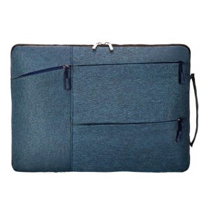Portable Laptop Handbag - Fits 15.6-17 Inch - Casual Design - Blue - Image 13