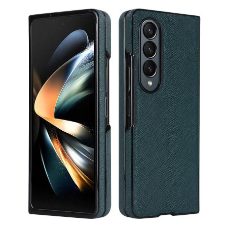 Foldable Cross Pattern Phone Case - Compact Design - Green