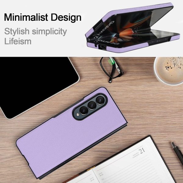 Foldable Cross Pattern Phone Case - Compact Design - Green - Image 3