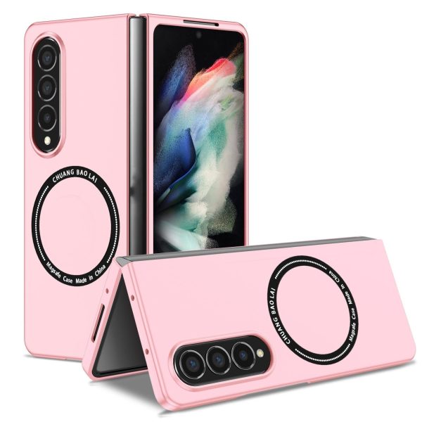 Secure & Portable Magnetic Folding Case for Samsung Galaxy z Fold 4 - Red - Image 12