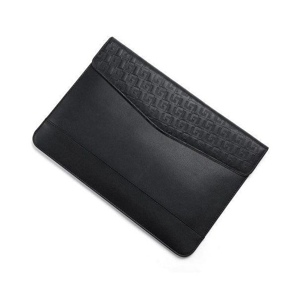 13 Inch Ultra-thin Magnetic Holster for Horizontal Embossed Notebook with Liner Bag - Black - Image 10