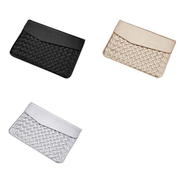 15 Inch Hand-Woven Notebook Liner Bag For Computers - Golden - Image 3