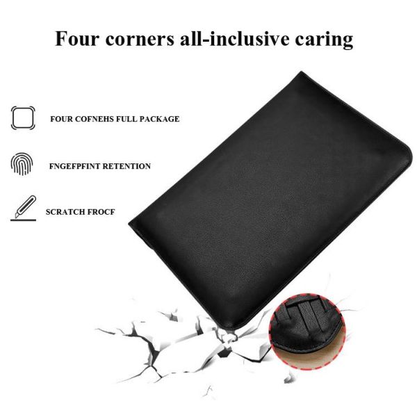 15 Inch Hand-Woven Notebook Liner Bag For Computers - Golden - Image 5
