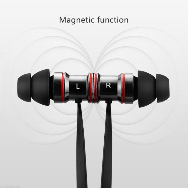 Waterproof Magnetic Sport Earbuds with Mic - Wireless Bluetooth V4.1 - Ip7G9654C - Image 7