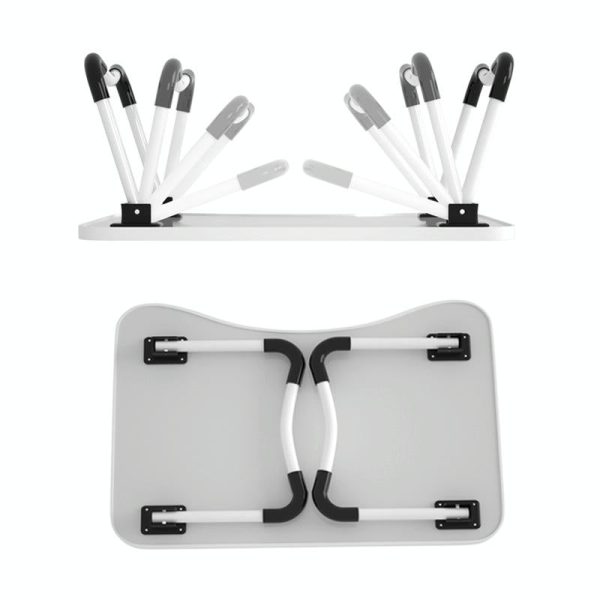 Adjustable Folding Laptop Desk with Non-slip Legs and Card Slot - With Card Slot - Image 3