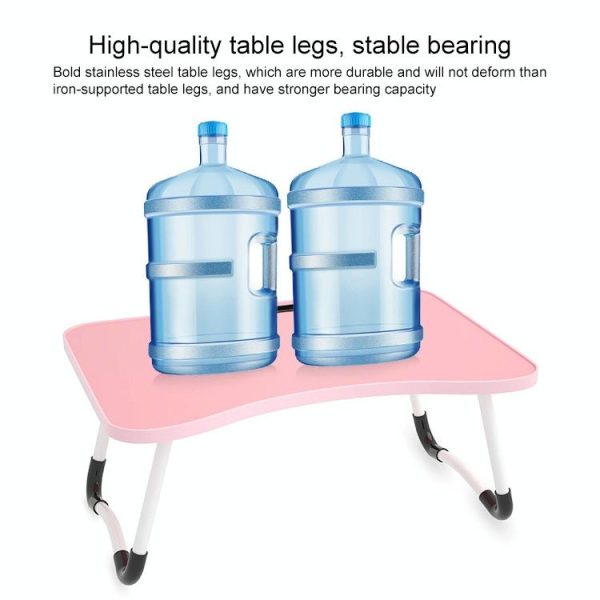Adjustable Folding Laptop Desk with Non-slip Legs and Card Slot - With Card Slot - Image 4