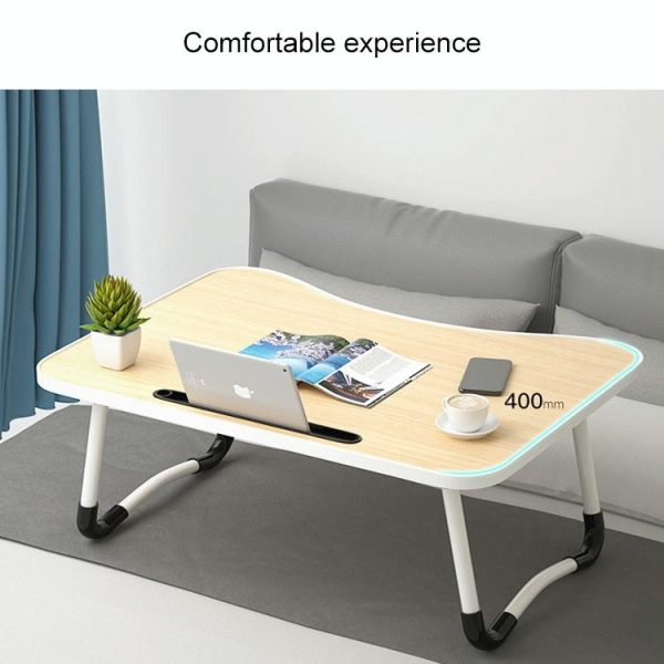 Adjustable Folding Laptop Desk with Non-slip Legs and Card Slot - With Card Slot - Image 8