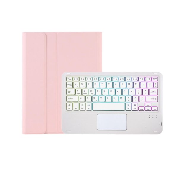 Bluetooth Keyboard Leather Case For Ipad 9.7 2018 & 2017 / Pro 9.7 / Air 2 With Touch Pad & Backlight - Mint Green - Image 8