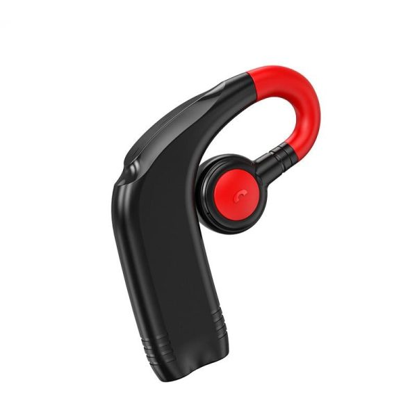 Bluetooth V5.2 Single Earhook Business Headset - M99 - Black + Blue - Image 15
