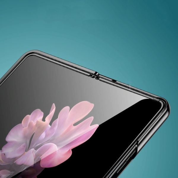 Shockproof Electroplated Case for Samsung Fold 4 5g - Black - Image 5