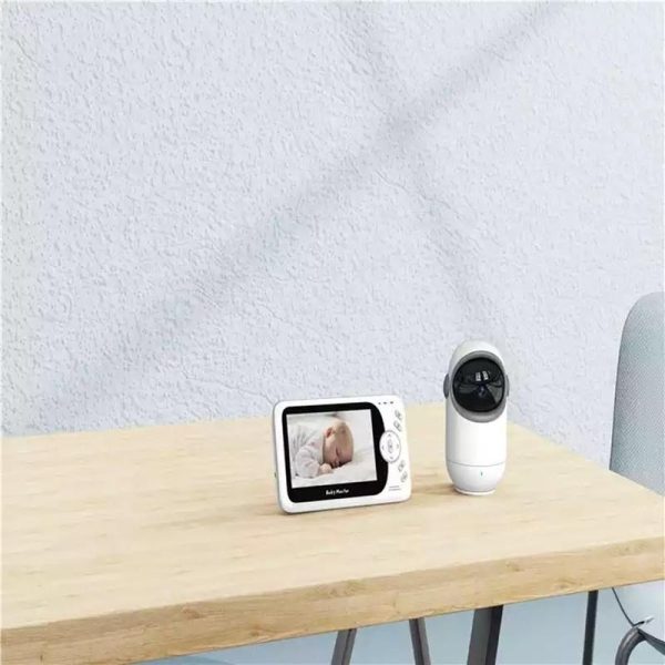 Wireless Baby Monitor With Night Vision And Temperature Detection - 4.3 Inch Screen - Image 7