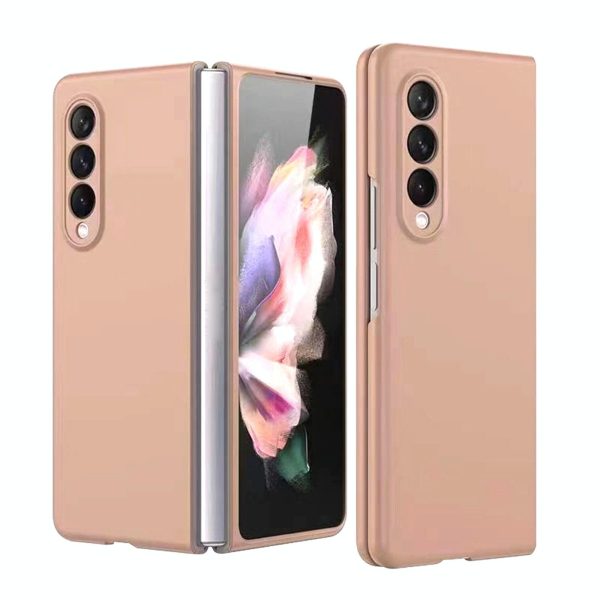 Foldable Metal-look Phone Case for Samsung Galaxy z Fold 4 - Green - Image 2