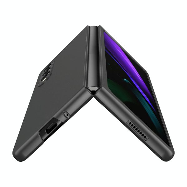 Foldable Metal-look Phone Case for Samsung Galaxy z Fold 4 - Green - Image 6