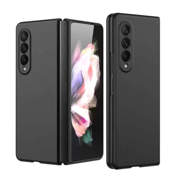 Foldable Metal-look Phone Case for Samsung Galaxy z Fold 4 - Green - Image 11