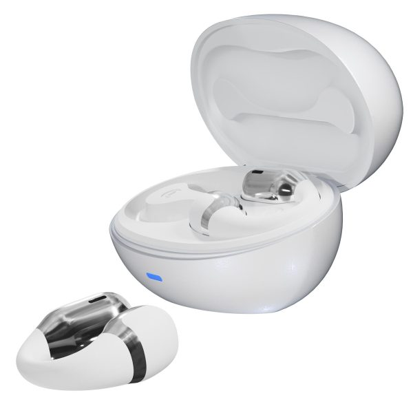 Wireless Sports Bluetooth Earphones with Air Conduction - F16 Tws - White - Image 5