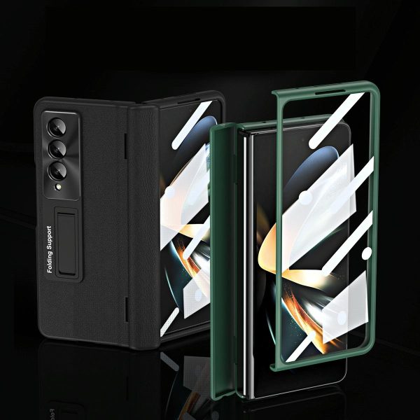 Foldable Full Body Case for Samsung Galaxy z Fold 4 / 5g - 360 Degree Folding - Black - Image 6