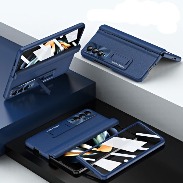 Foldable Full Body Case for Samsung Galaxy z Fold 4 / 5g - 360 Degree Folding - Black - Image 11