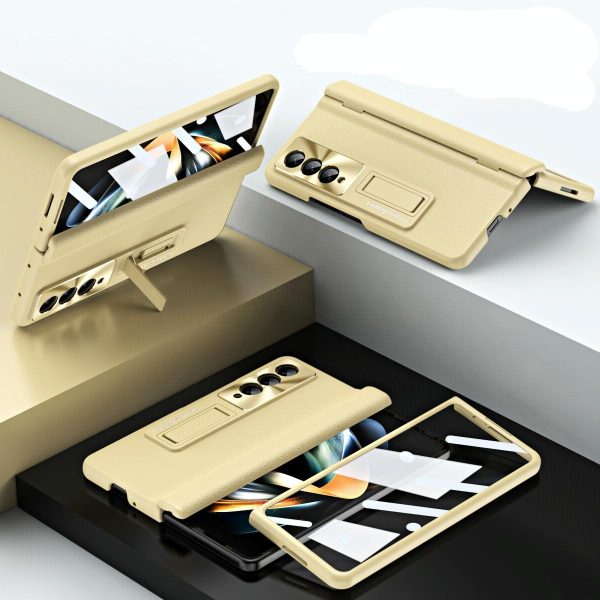 Foldable Full Body Case for Samsung Galaxy z Fold 4 / 5g - 360 Degree Folding - Black - Image 12
