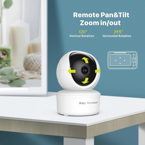 Wireless Baby Camera With Night Vision And Temperature Monitoring - Image 4