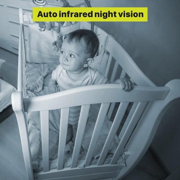 Wireless Baby Camera With Night Vision And Temperature Monitoring - Image 6