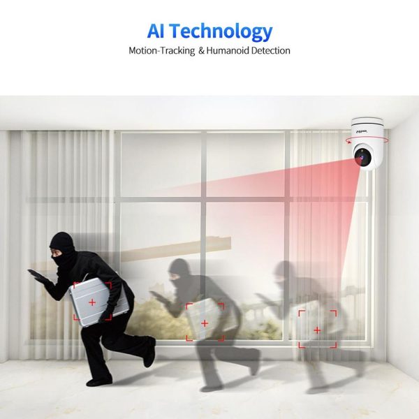 1080P Hd Ai Wifi Pan-Tilt Camera - 2.0Mp - Image 6