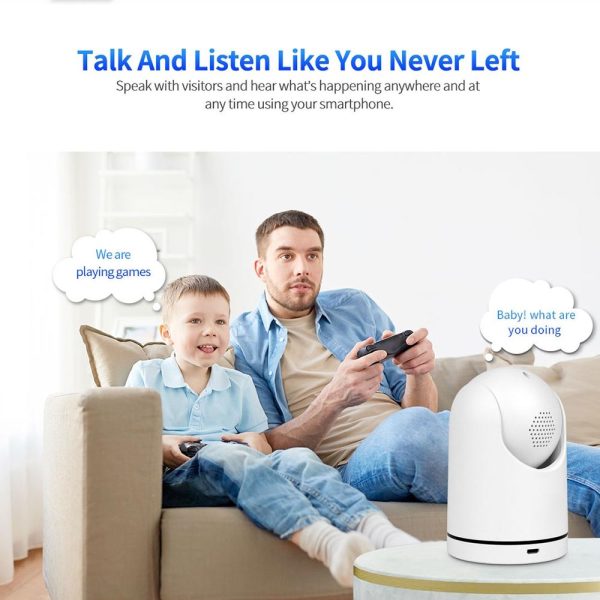 1080P Hd Ai Wifi Pan-Tilt Camera - 2.0Mp - Image 8