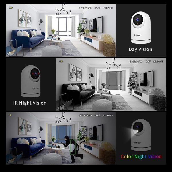 1080P Hd Ai Wifi Pan-Tilt Camera - 2.0Mp - Image 10