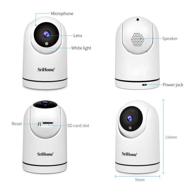 1080P Hd Ai Wifi Pan-Tilt Camera - 2.0Mp - Image 11