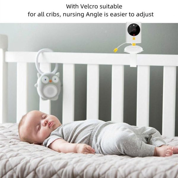 Wireless Baby Monitor With 2.4 Surveillance Camera - Yellow - Image 6