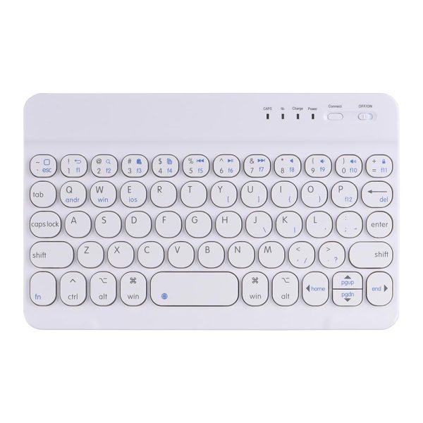 Detachable Bluetooth Keyboard Leather Case For Ipad Mini 6 With Holder - Light Purple - Image 4