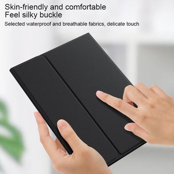 Detachable Bluetooth Keyboard Leather Case For Ipad Mini 6 With Holder - Light Purple - Image 6