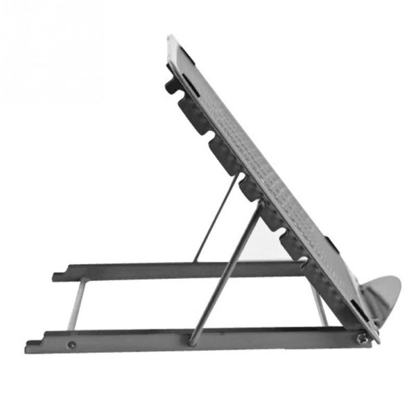 Adjustable Folding Metal Mesh Desktop Cooler - Black - Image 5