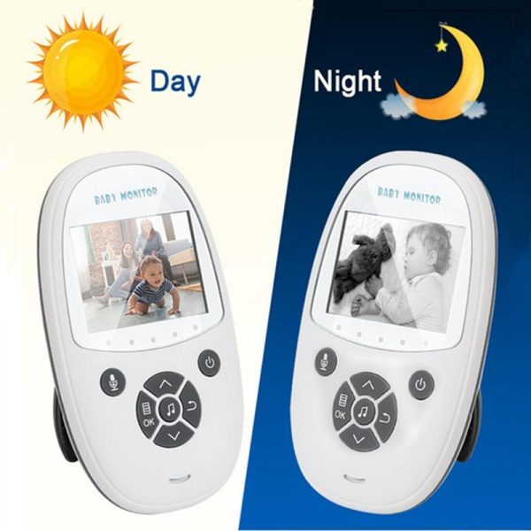 Smart Baby Monitor With Night Vision Camera And Music Player - 2.4Ghz Two Way Intercom - Image 7